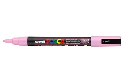 Light Pink Conische punt Posca Acrylverf Marker PC3M Kleur 51