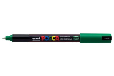 Green Gekalibreerde punt Posca Acrylverf Marker PC1MR Kleur 6
