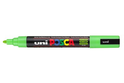 Apple Green Conische punt Posca Acrylverf Marker PC5M Kleur 72