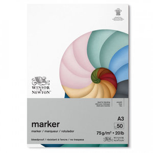 A3 Markerpapier Winsor & Newton 50 vellen Bleedproof paper