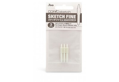 Set met 3 Copic Sketch punten fijn / Sketch Nib Fine