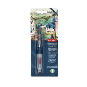 Large 4mm - Push Button Water Brush van Derwent