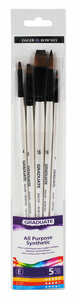 5 x Graduate All Purpose Synthetic penselen set Daler Rowney