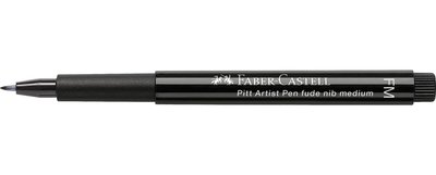 Zwart Pitt Artist Pen Tekenstift (Fude M) FM Kleur 199