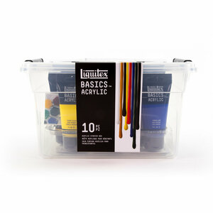 9 x 75 ml Liquitex Basics Acrylverf Starter set