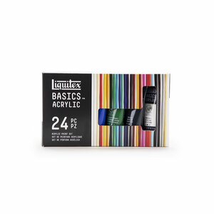 24 x 22 ml Liquitex Basics Acrylverf Best Sellers set