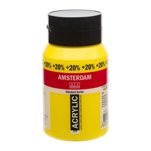Primairgeel Amsterdam  Standard Series  Acrylverf 500 ML Kleur 275 + 20% gratis