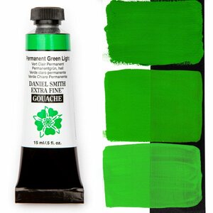 Permanent Green Light (S1) Daniel Smith Extra fine Gouache 15 ML Kleur 013