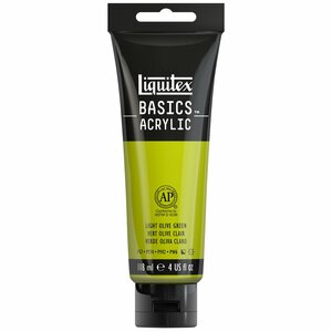 Light Olive Green Basics Acrylverf van Liquitex 118 ml Kleur 218