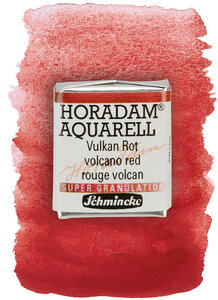Volcano Red Horadam Aquarelverf Schmincke (Serie 3) 1/2 napje Kleur 913