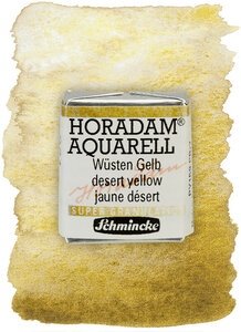 Desert Yellow Horadam Aquarelverf Schmincke (Serie 3) 1/2 napje Kleur 921