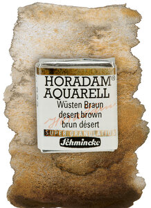 Desert Brown Horadam Aquarelverf Schmincke (Serie 3) 1/2 napje Kleur 923