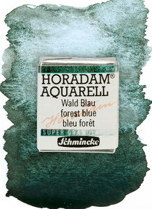 Forest Blue Horadam Aquarelverf Schmincke (Serie 3) 1/2 napje Kleur 943