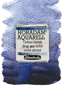 Deep Sea Violet Horadam Aquarelverf Schmincke (Serie 3) 1/2 napje Kleur 951