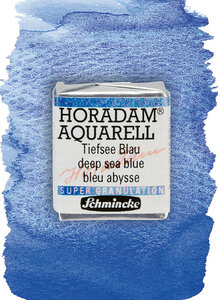 Deep Sea Blue Horadam Aquarelverf Schmincke (Serie 3) 1/2 napje Kleur 953