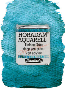 Deep Sea Green Horadam Aquarelverf Schmincke (Serie 3) 1/2 napje Kleur 954