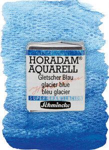Glacier Blue Horadam Aquarelverf Schmincke (Serie 3) 1/2 napje Kleur 961