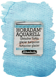 Glacier Turquoise Horadam Aquarelverf Schmincke (Serie 3) 1/2 napje Kleur 962