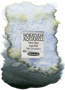 Haze Blue Horadam Aquarelverf Schmincke (Serie 3) 1/2 napje Kleur 967