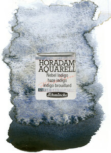 Haze Indigo Horadam Aquarelverf Schmincke (Serie 3) 1/2 napje Kleur 968