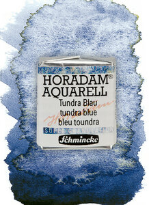 Tundra Blue Horadam Aquarelverf Schmincke (Serie 3) 1/2 napje Kleur 984