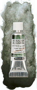 Haze Black Horadam Aquarelverf Schmincke (Serie 3) 5 ML Kleur 970