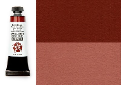 Burnt Sienna (S1) Daniel Smith Extra fine Gouache 15 ML Kleur 007