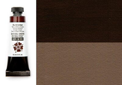 Burnt Umber (S1) Daniel Smith Extra fine Gouache 15 ML Kleur 008