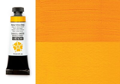 Hansa Yellow Deep (S1) Daniel Smith Extra fine Gouache 15 ML Kleur 009