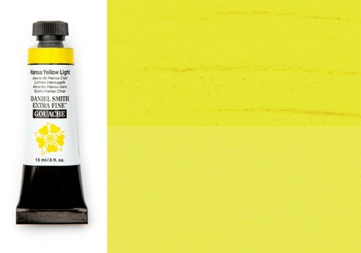 Hansa Yellow Light (S1) Daniel Smith Extra fine Gouache 15 ML Kleur 010