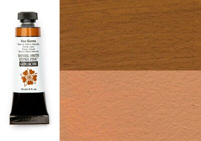 Raw Sienna (S1) Daniel Smith Extra fine Gouache 15 ML Kleur 015