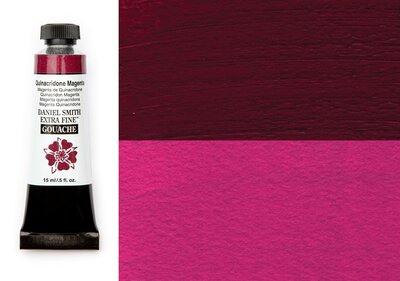 Quinacridone Magenta (S2) Daniel Smith Extra fine Gouache 15 ML Kleur 016