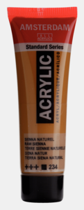 Sienna Naturel Amsterdam Standard Series  Acrylverf 20 ML Kleur 234