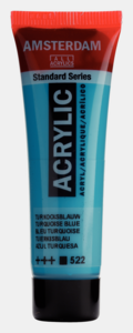 Turkooisblauw Amsterdam Standard Series  Acrylverf 20 ML Kleur 522