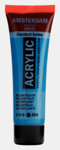 Briljantblauw Amsterdam Standard Series Acrylverf 20 ML Kleur 564