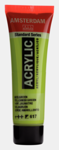 Geelgroen Amsterdam Standard Series Acrylverf 20 ML Kleur 617