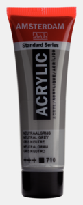 Neutraalgrijs Amsterdam Standard Series  Acrylverf 20 ML Kleur 710