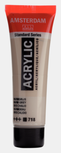 Warmgrijs Amsterdam Standard Series  Acrylverf 20 ML Kleur 718