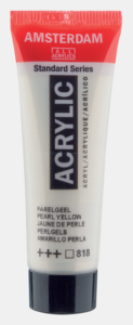 Parelgeel Amsterdam Standard Series Specialties Acrylverf 20 ML Kleur 818