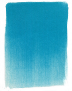 Kleurenstaal van Phthalo Blue Light van PanPastel Kleur 560.7