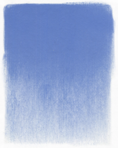 Kleurenstaal van Ultramarine Blue Medium van PanPastel Kleur 520.6