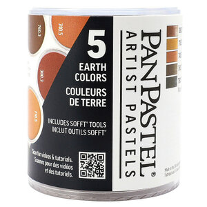 Starter set Earth Colours 5 kleuren van PanPastel (2025)
