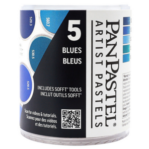 Starter set Blues 5 kleuren van PanPastel (2025)