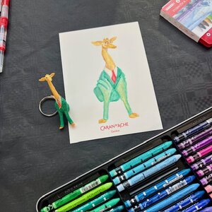 Workshop Tekenen met Caran d’Ache – Neocolor II & Supracolor Soft (10.30 – 12.00 uur)