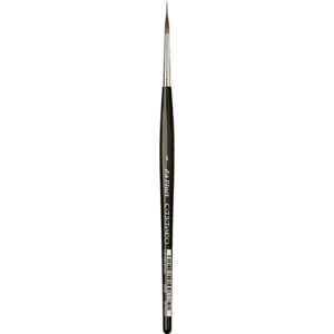Nr 4 da Vinci CASANEO Liner penseel met korte steel voor aquarel en vloeibare acrylverf – extra fijne punt voor details