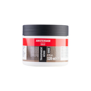 Transparante gesso Amsterdam All Acrylics pot 120 ML (3000)