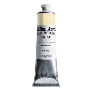 Titanium Buff / Titaanbuff  (S1) Williamsburg Olieverf 150 ML Kleur 0160