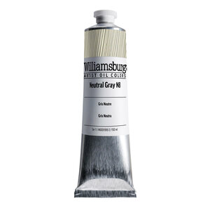 Neutral Gray N8 / Neutraal Grijs N8 (S1) Williamsburg Olieverf 150 ML Kleur 1918