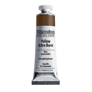 Burnt Yellow Ochre / Gele Oker Gebrand (S1) Williamsburg Olieverf 37 ML Kleur 1541