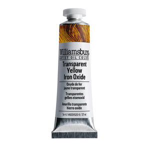 Transparent Oxide Yellow / Transparant Oxydgeel (S4) Williamsburg Olieverf 37 ML Kleur 1920
